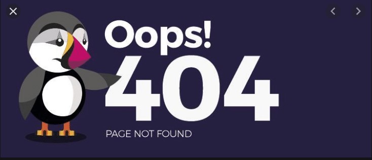 Lỗi đường link hỏng